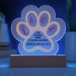 Testing Paw Print Acrylic renderings 7.26.24