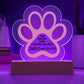 Testing Paw Print Acrylic renderings 7.26.24