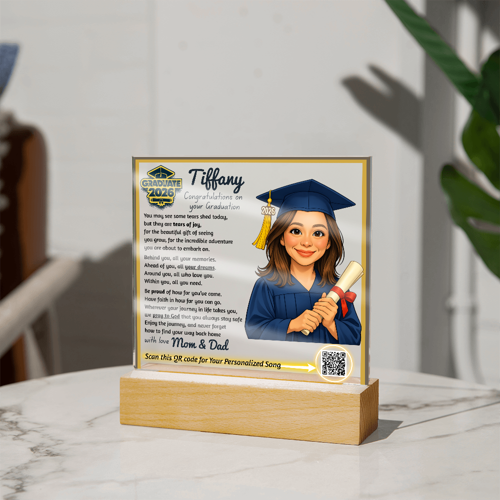 Grad Acrylic for Andrew Vo