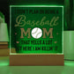 Baseball Mom Acrylic Square
