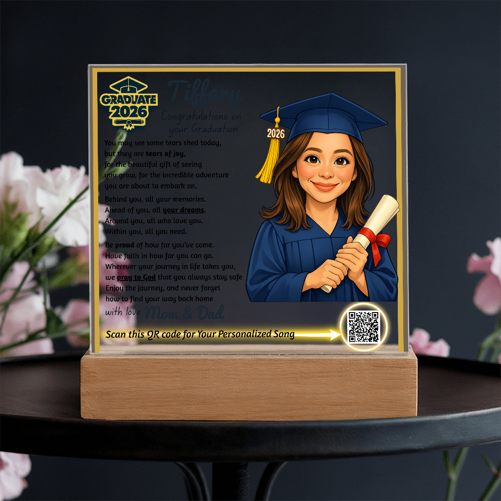 Grad Acrylic for Andrew Vo
