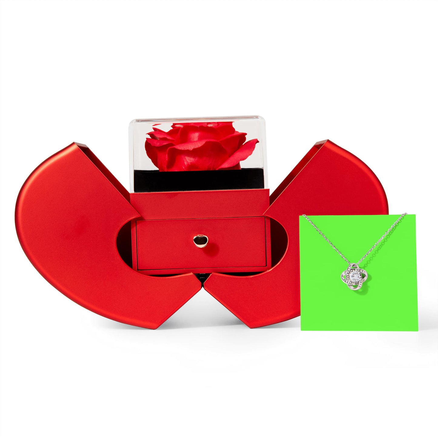 Video Sample - Red Heart Rose Box