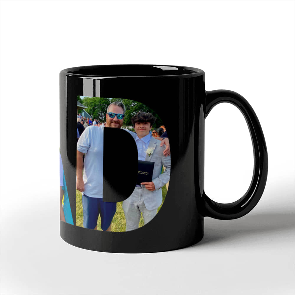 Testing Black Mug - 1 artwork / multiple variants