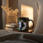 Testing Black Ceramic Mug - multi artwork