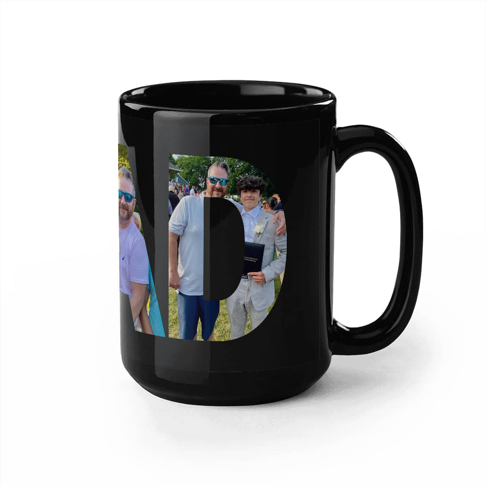 Testing Black Mug - 1 artwork / multiple variants
