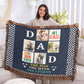 Testing Photo Heirloom Woven Blanket / Multi-Artwork & variants