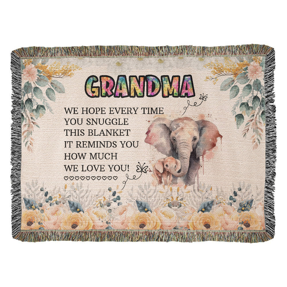 Testing H woven blanket / multi-artwork & variants