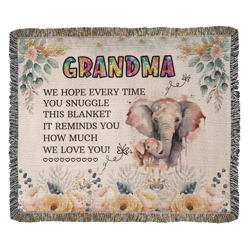 Testing H woven blanket / multi-artwork & variants