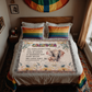 Testing H woven blanket / multi-artwork & variants