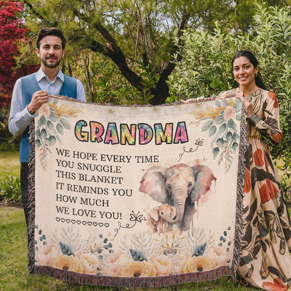 Testing H woven blanket / multi-artwork & variants