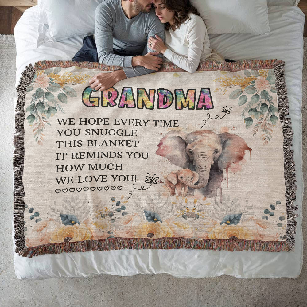 Testing H woven blanket / multi-artwork & variants