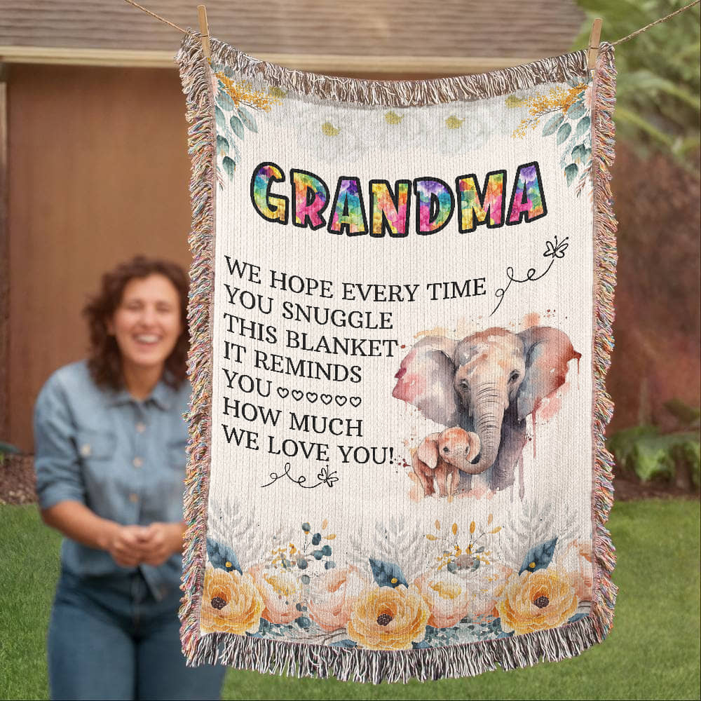 Testing Woven Blanket / Multi-sized artwork & variants