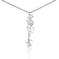 Testing Flower Name Necklace (No MC) 1/27/25