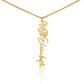 Testing Flower Name Necklace (No MC) 1/27/25