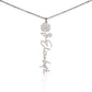 Testing Flower Name Necklace (No MC) 1/27/25