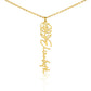 Testing Flower Name Necklace (No MC) 1/27/25