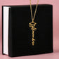 Graduation Name Necklace Samples (no mc)