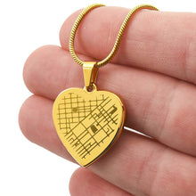 Load image into Gallery viewer, testing engraved heart map
