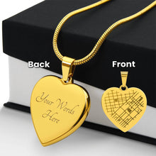 Load image into Gallery viewer, testing engraved heart map

