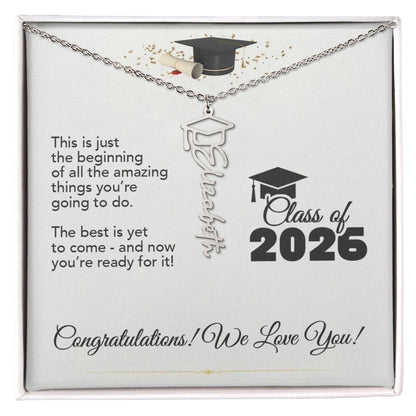 Graduation Necklace The Best Is Yet To Come 2026