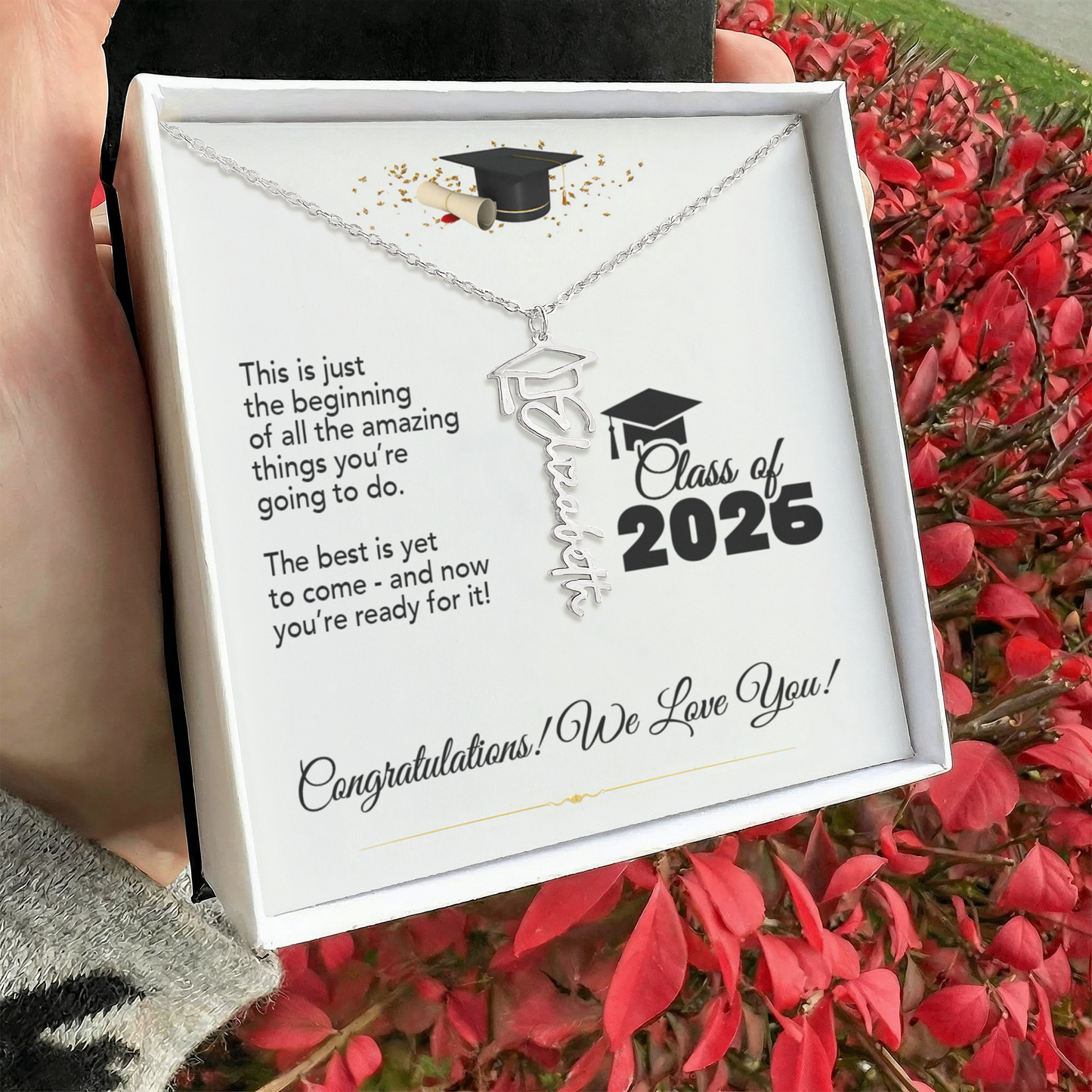 Graduation Necklace The Best Is Yet To Come 2026