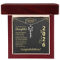 GRADUATION NAME NECKLACE TO DAUGHTER