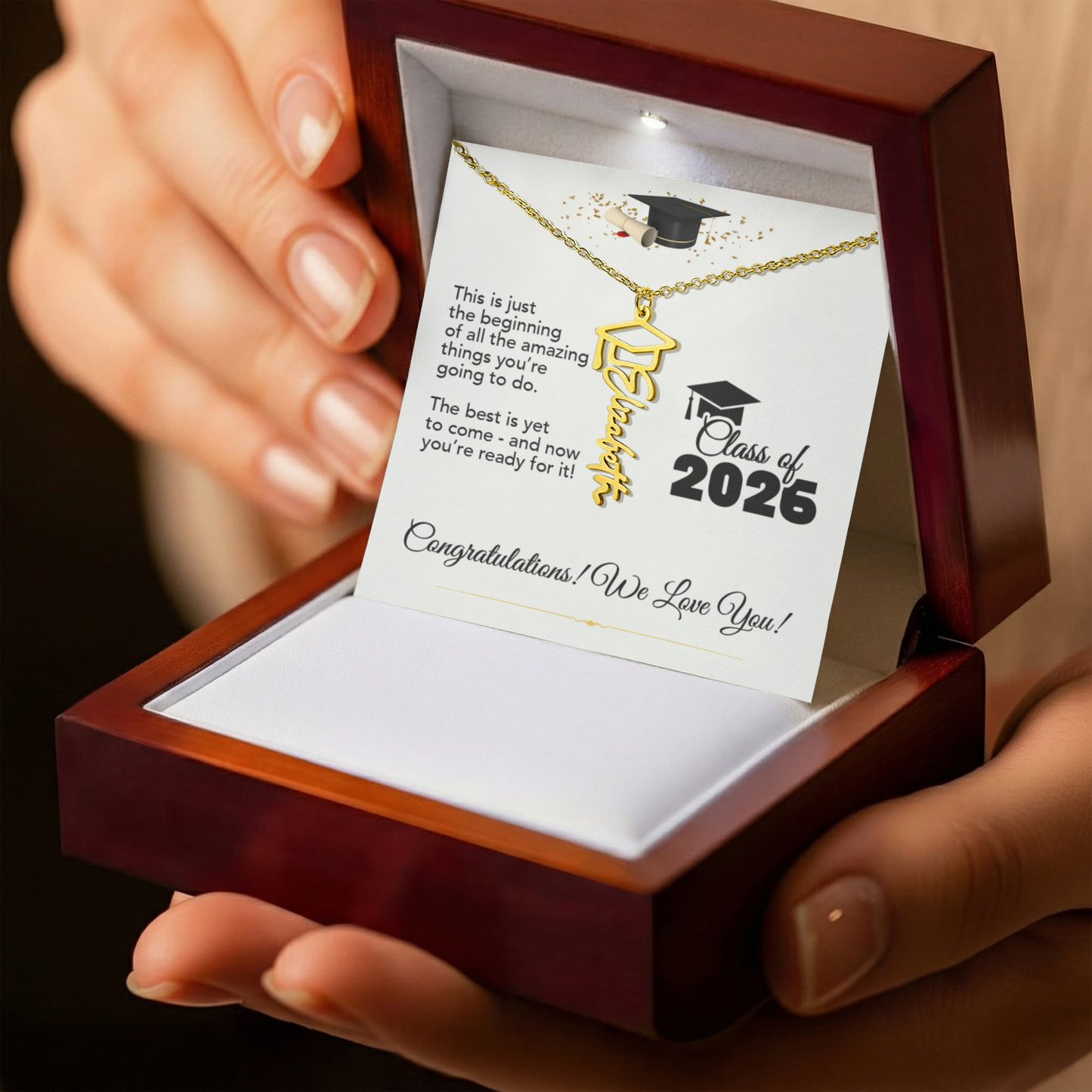 Graduation Necklace The Best Is Yet To Come 2026