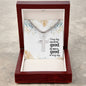 Testing Personalized Cross + Cuban Chain PT-9512