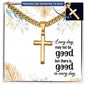 Testing Personalized Cross + Cuban Chain PT-9512