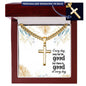 Testing Personalized Cross + Cuban Chain PT-9512