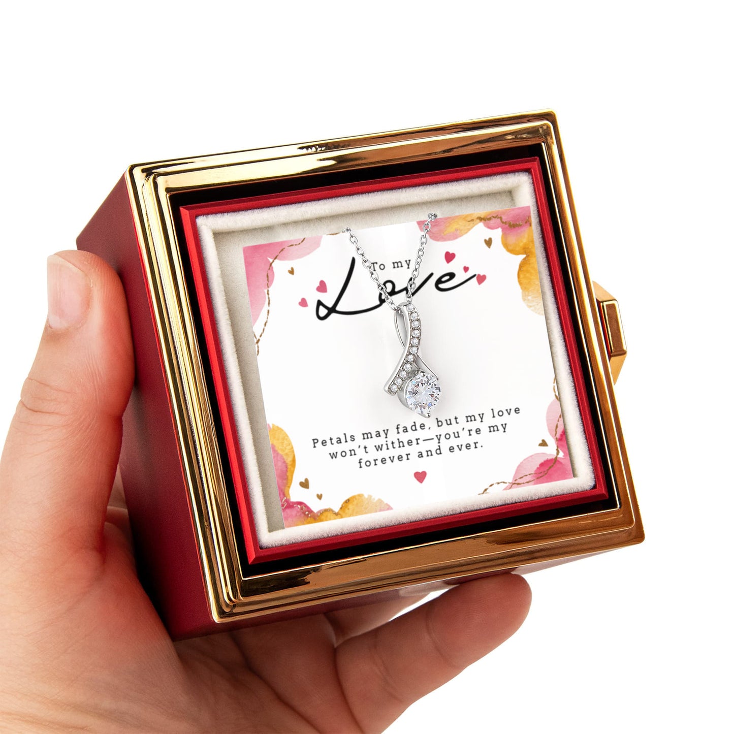 Testing Rotating Rose Box w/ Alluring Beauty (PT-9554)