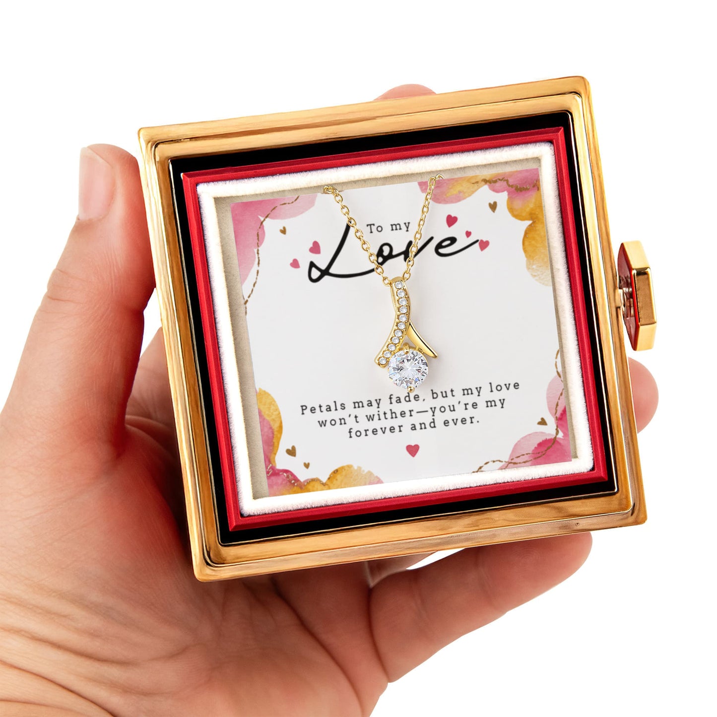 Testing Rotating Rose Box w/ Alluring Beauty (PT-9554)