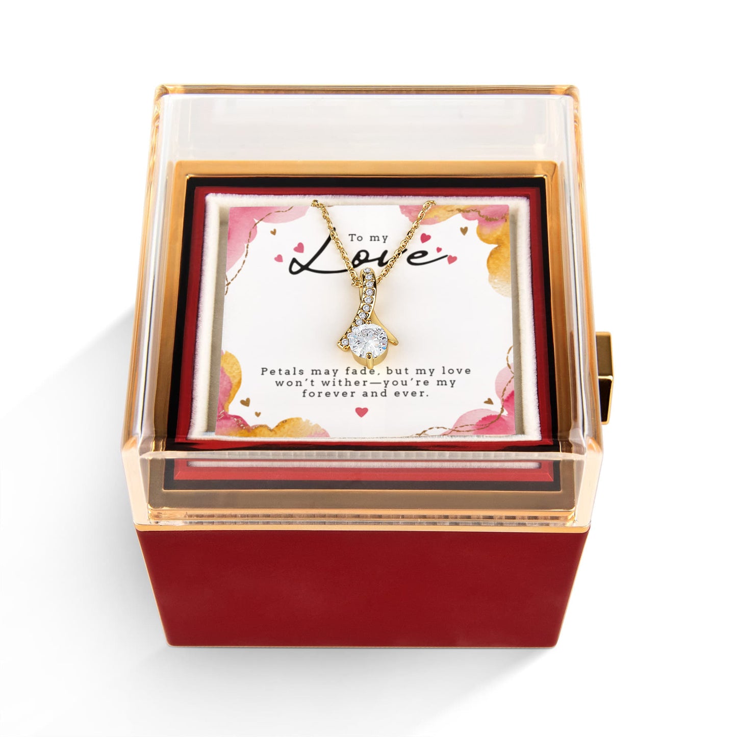 Testing Rotating Rose Box w/ Alluring Beauty (PT-9554)