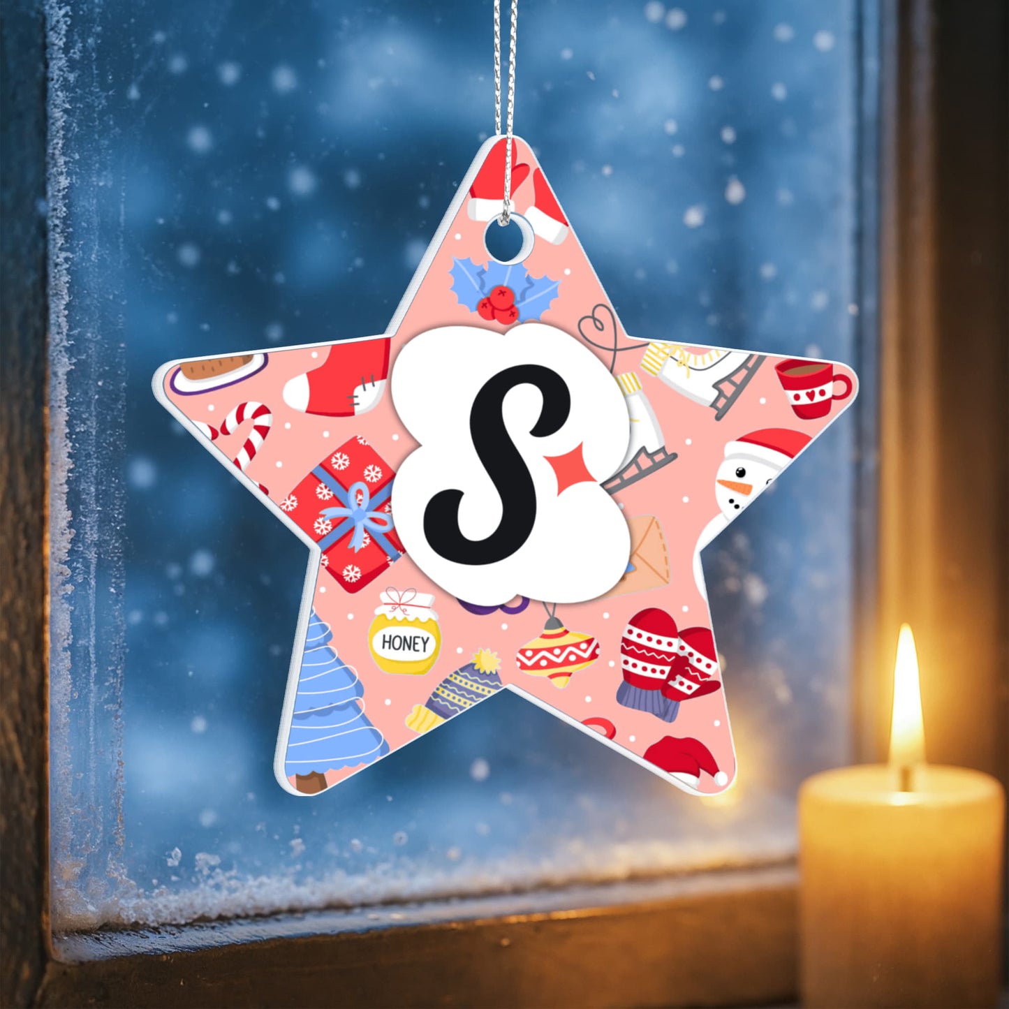 Testing Acrylic Star Ornament