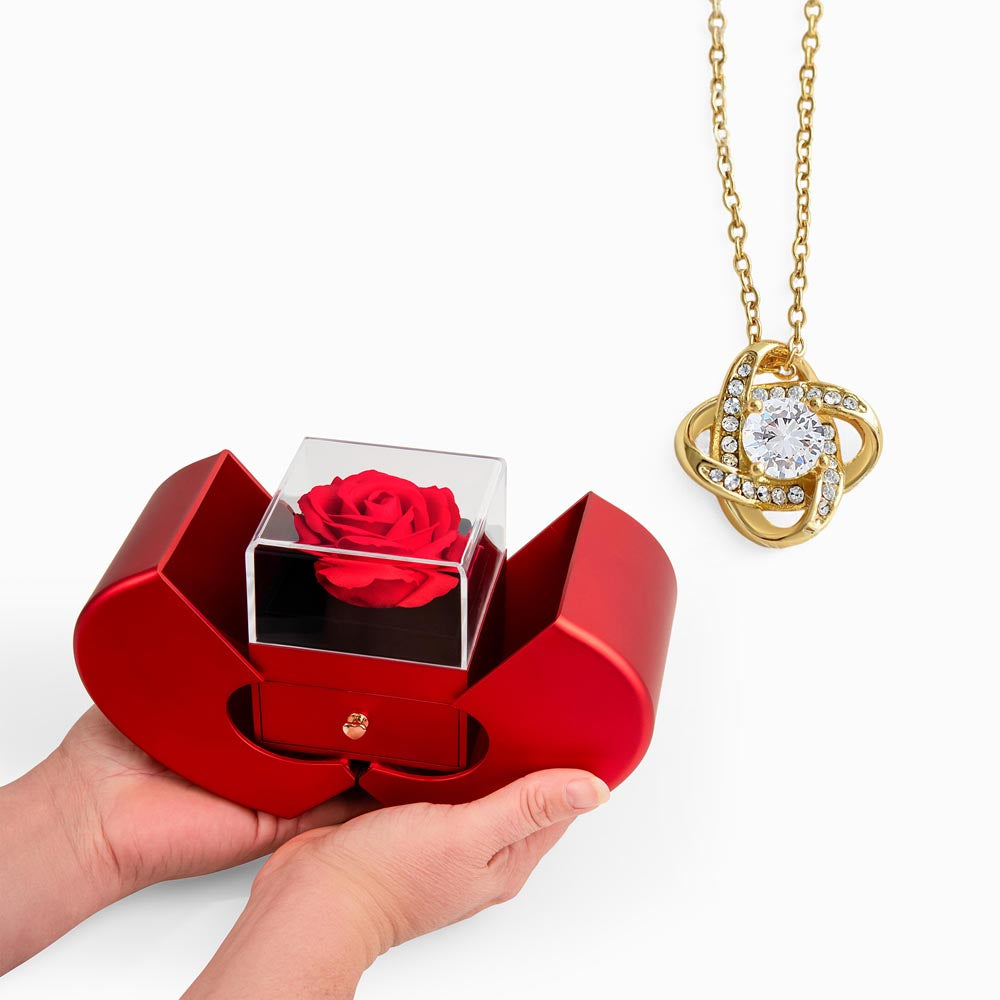 testing LK w/ Red Heart Rose Box 9.26