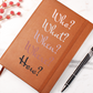 Testing Graphic Journal with Gift Wrap