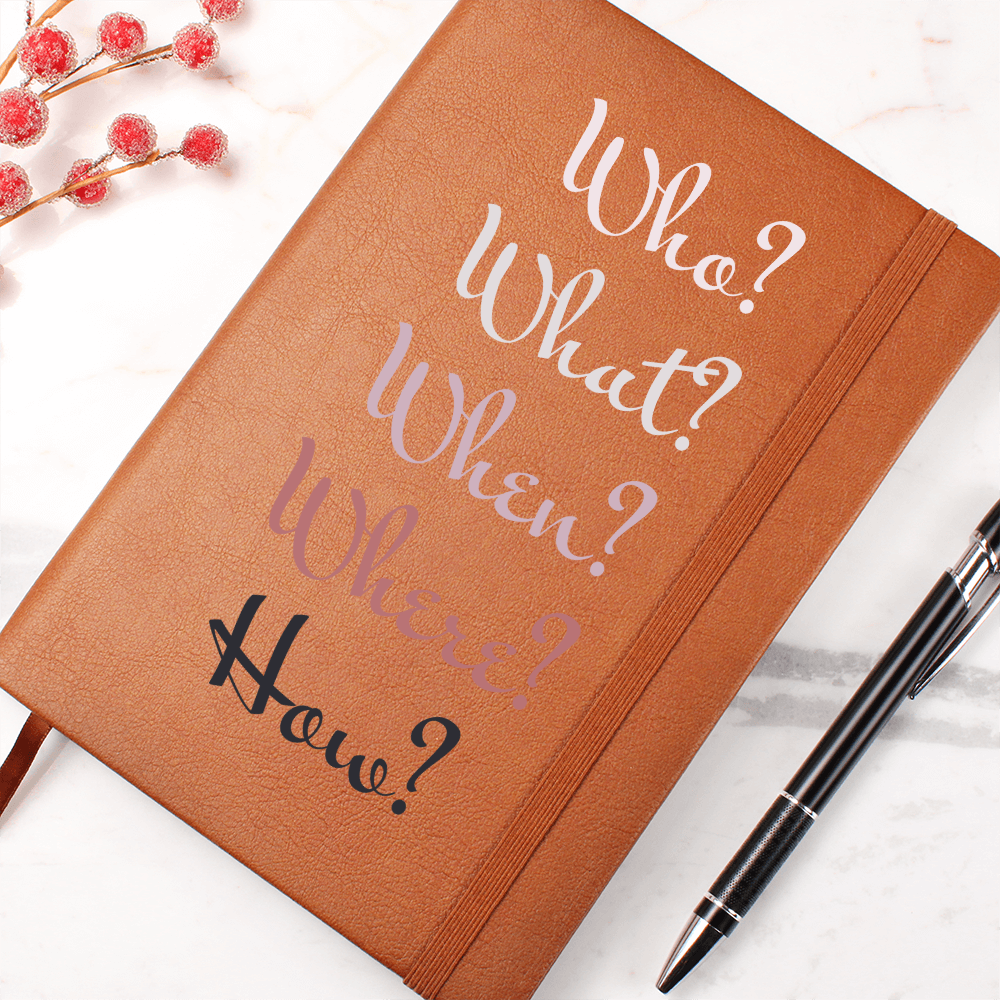 Testing Graphic Journal with Gift Wrap