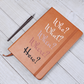 Testing Graphic Journal with Gift Wrap