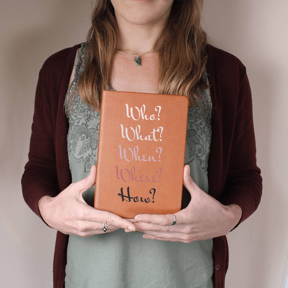 Testing Graphic Journal with Gift Wrap