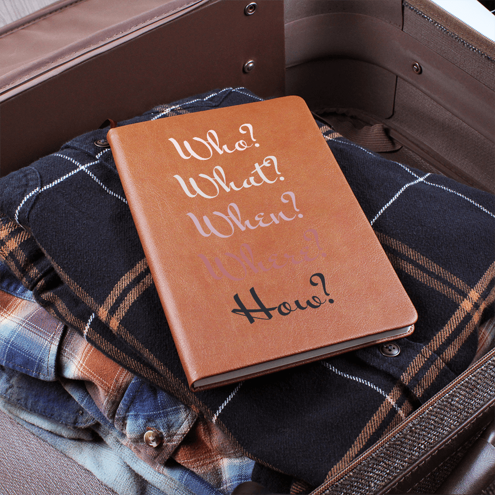 Testing Graphic Journal with Gift Wrap