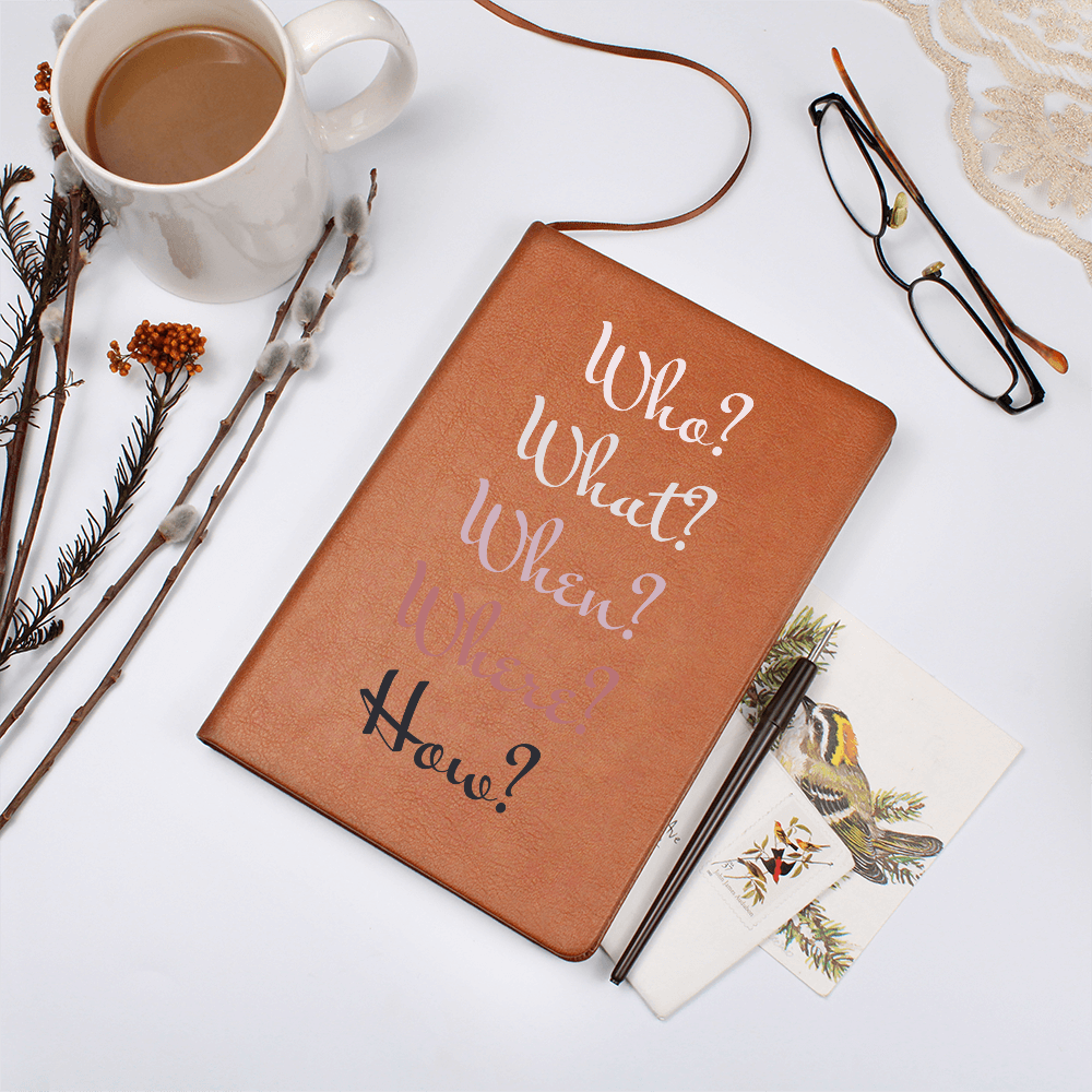 Testing Graphic Journal with Gift Wrap