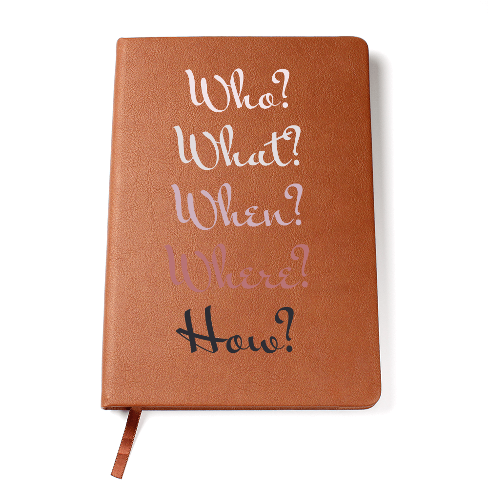 Testing Graphic Journal with Gift Wrap