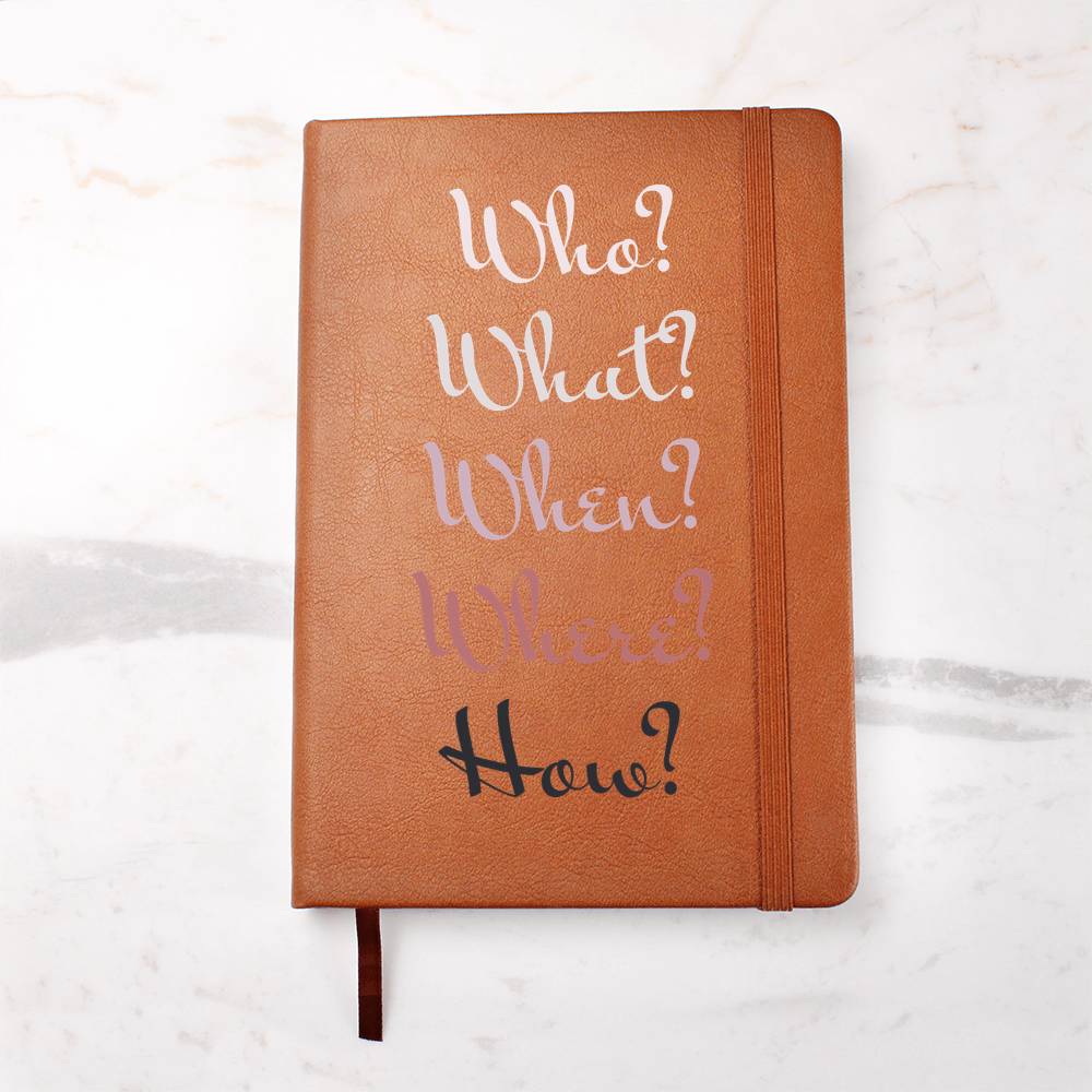 Testing Graphic Journal with Gift Wrap