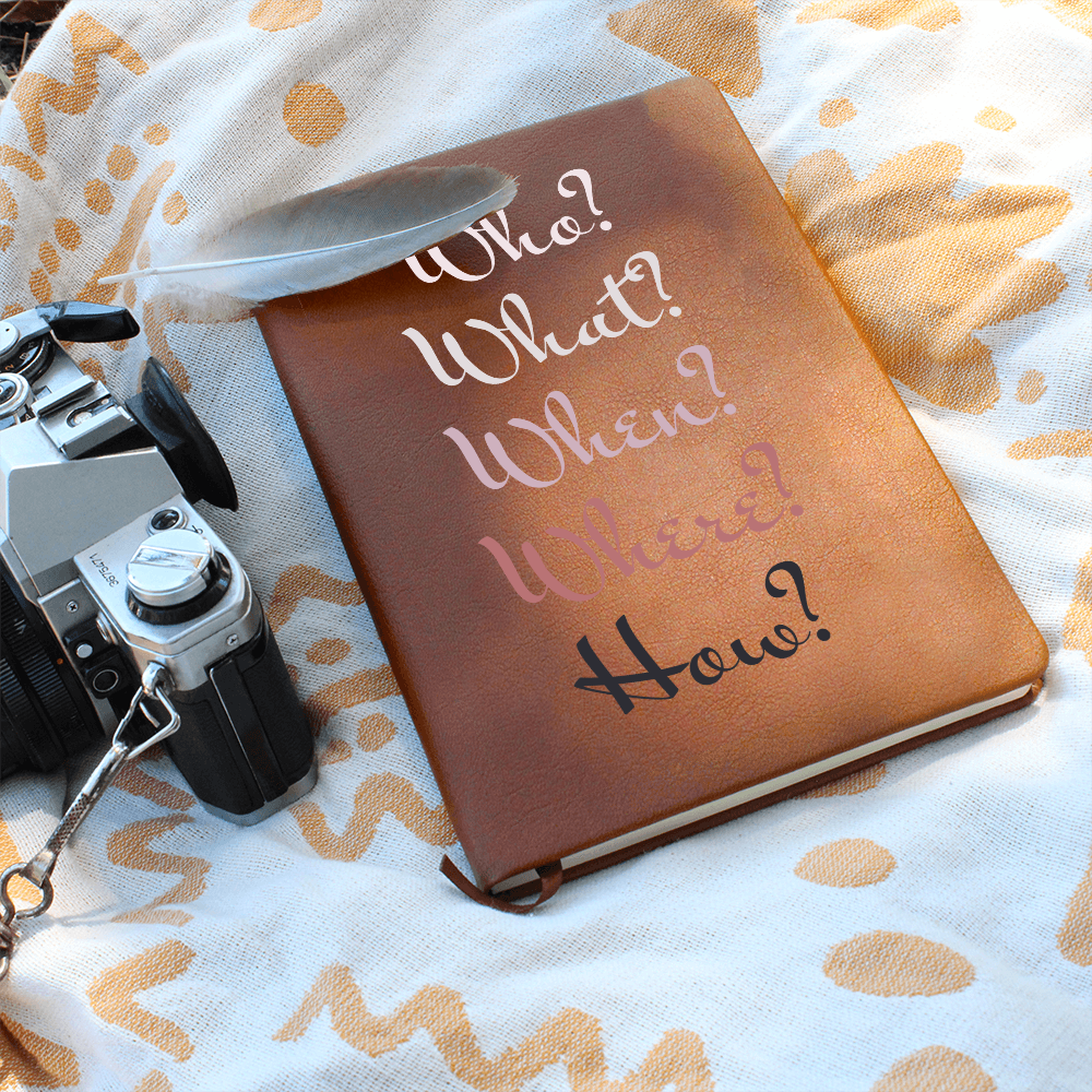 Testing Graphic Journal with Gift Wrap