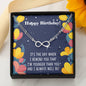 Testing dark MC with Infinity Bracelet
