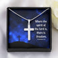 TEST Personalized Cross w/ Snake chain