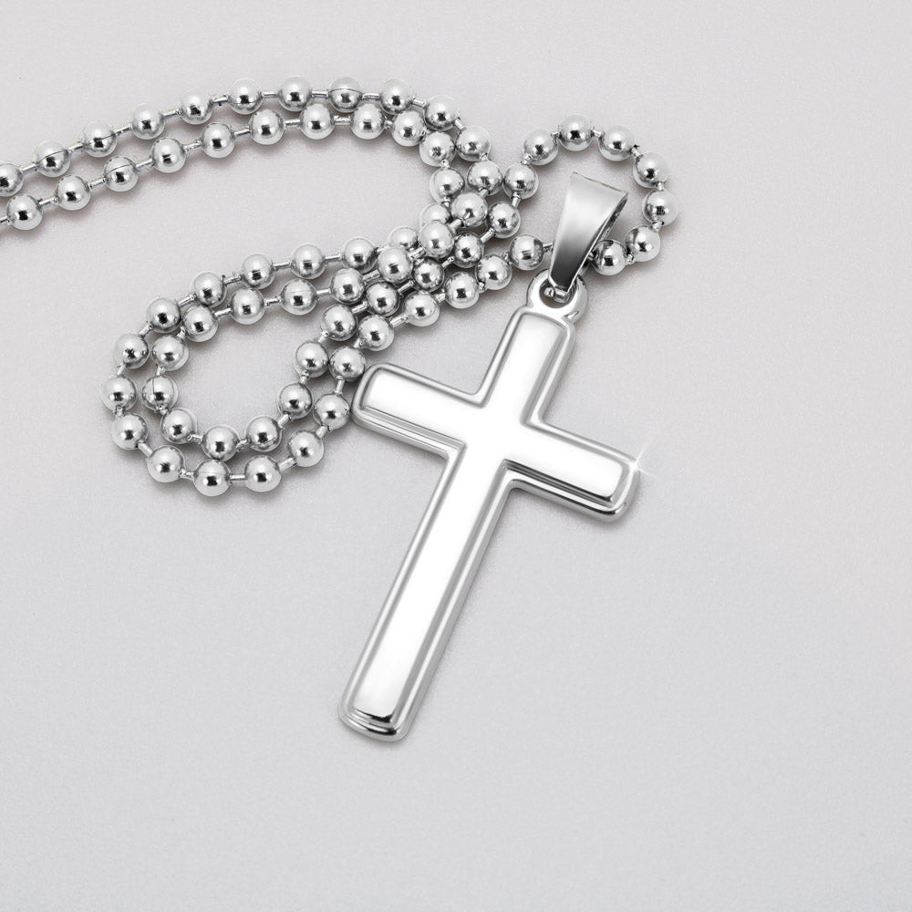 Testing Personalized Cross with Ball Chain 3.23.21
