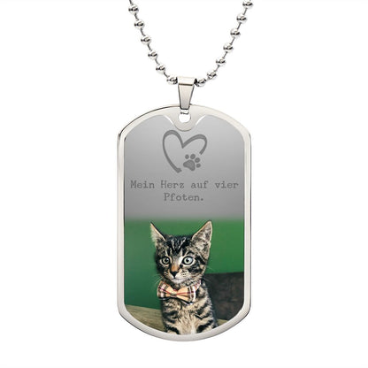 Testing Graphic Dog Tag Necklace 3/24/23