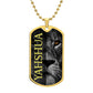 Testing Graphic Dog Tag Necklace 3/24/23