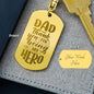 Testing-Engraved Dog Tag Keychain (2/27/23)